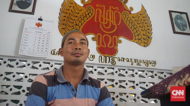 Sulthoni Wotgaleh di Noyokerten, Sendangtirto, Berbah, Sleman, Selasa (22/3).