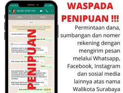Polisi Buru Penipu yang Catut Nama Wali Kota Surabaya