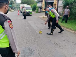 Seorang Nenek Tewas Tertabrak Motor Saat Menyeberang di Ngadirojo Wonogiri