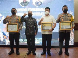 Selamatkan 10.404 Satwa Liar, Polda Jatim Raih Penghargaan KLHK