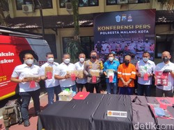 Kurir Narkoba di Malang Diringkus, 9,2 Kg Ganja-Sabu Disita