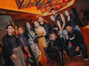Gaya Bunga Citra Lestari di Pesta Ultah, Seksi dengan Gaun Leather & Lace Gaya Bunga Citra Lestari di Pesta Ultah, Seksi dengan Gaun Leather & Lace