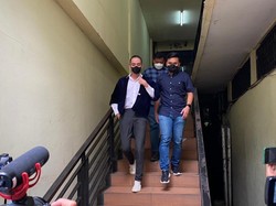 Penampilan Santai Fauzan Sisitipsi Dibawa Asesmen Narkoba Siang Ini