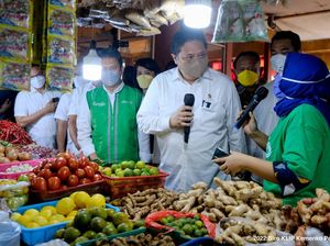 Airlangga: Teknologi Digital di Pasar Tradisional Adalah Tuntutan Zaman