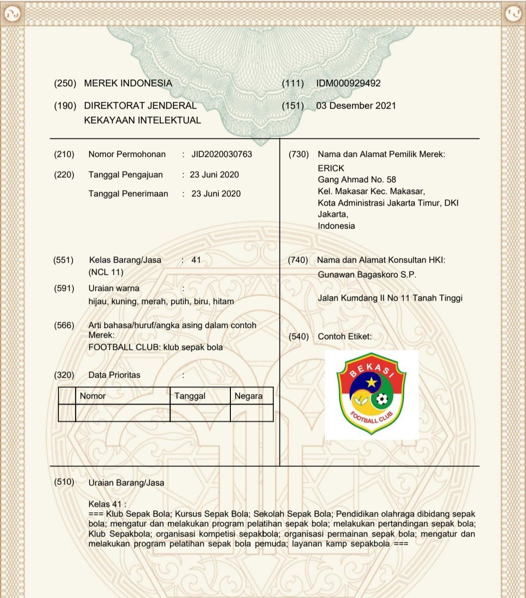 Bekasi FC Bekasi FC