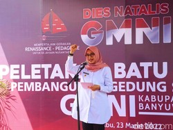 Bupati Ipuk Ucapkan Selamat Dies Natalis GMNI: Tetap Setia Menjaga Pancasila