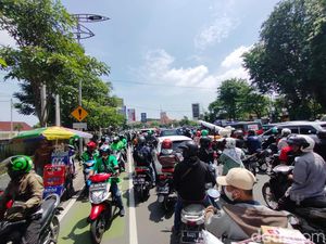 Ini Jalur Alternatif Dampak Frontage Ahmad Yani Ditutup Demo Ojol
