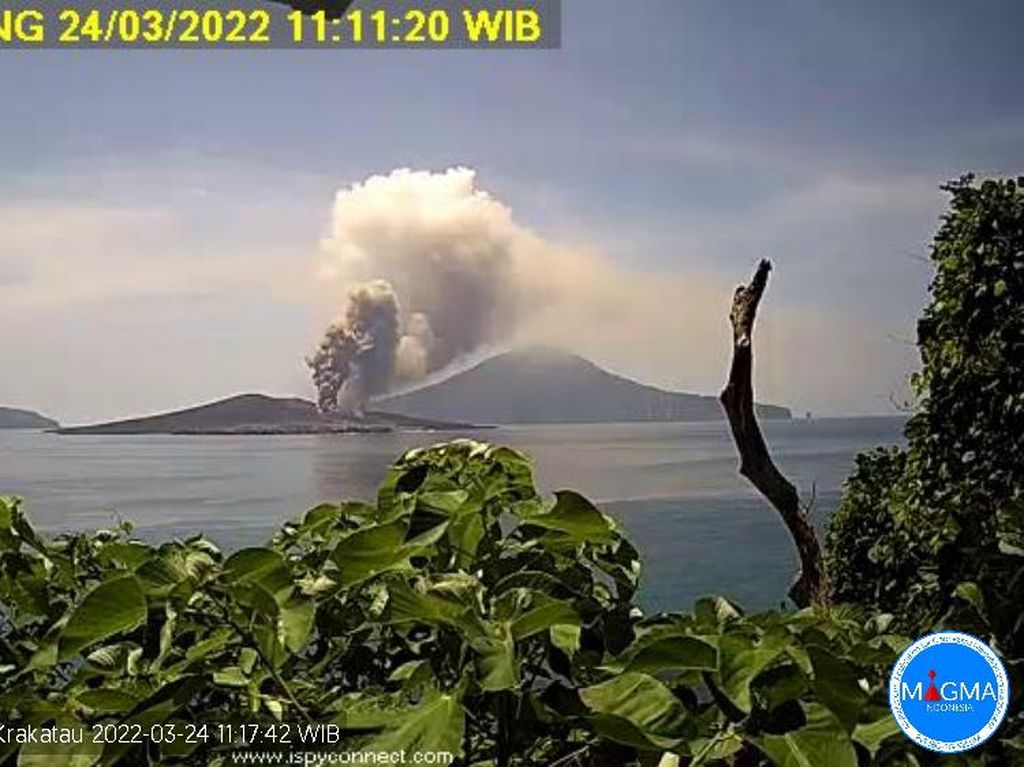 Citra Satelit Terbaru: Anak Krakatau Bersendawa dari Antariksa Citra Satelit Terbaru: Anak Krakatau Bersendawa dari Antariksa