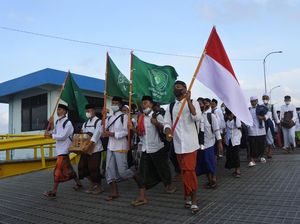 Jelang Ramadan, Santri di Situbondo Pulang ke Kampung Halaman