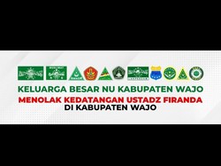 Warga NU Tolak Ustaz Firanda Ceramah di Wajo Karena Dianggap Radikal