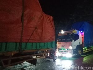 Momen Kemacetan di Batangan-Pati Imbas Perbaikan Jalan