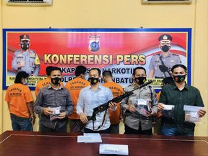 Pengedar Narkoba di Sumut Modifikasi Senapan Angin Setara Senjata Api Pengedar Narkoba di Sumut Modifikasi Senapan Angin Setara Senjata Api