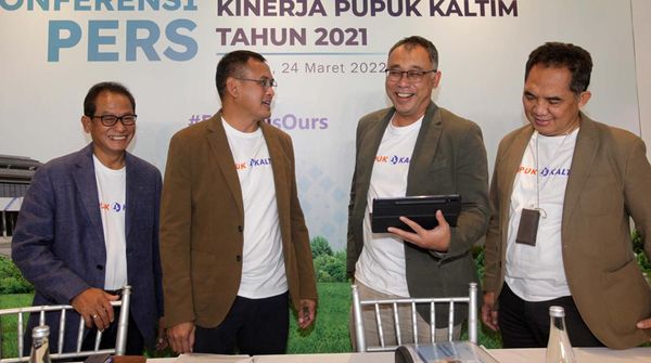 Pupuk Kaltim Paparkan Kinerja Sepanjang 2021