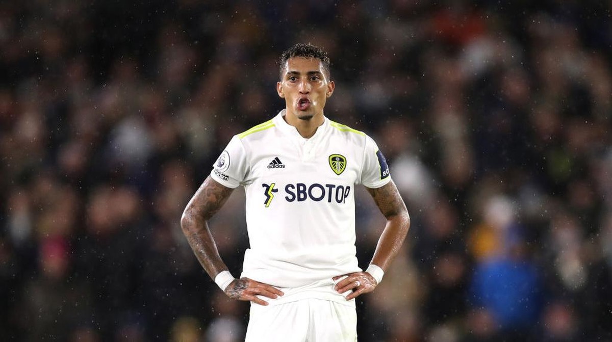 Raphinha makin dekat dengan Barcelona. Foto: (Getty Images)
