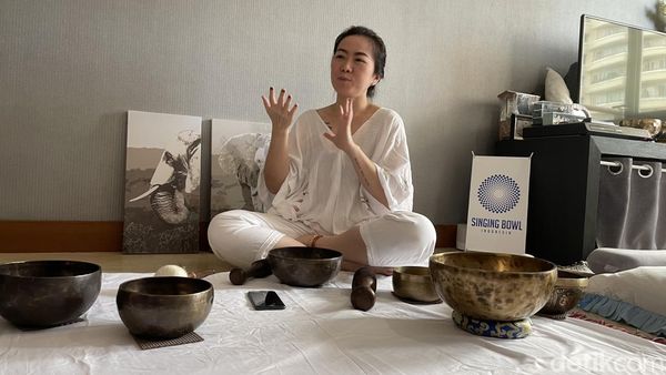 Diviralkan Pawang Hujan, Singing Bowl Jadi Andalan Pawang Anxiety