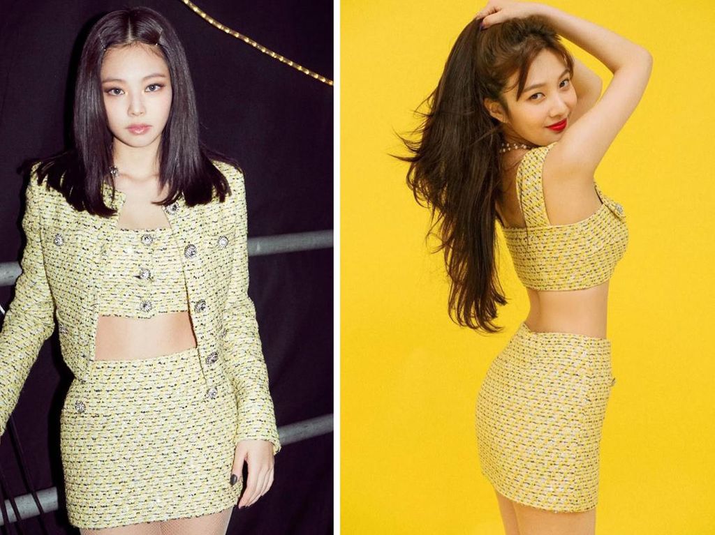 Adu Gaya Jennie BLACKPINK dan Joy Red Velvet, Pakai 8 Baju Samaan