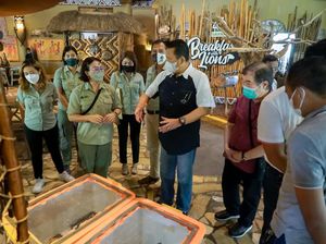 Bamsoet Beri Nama 2 Anak Komodo di Bali Safari Park: Dirgha & Alarik