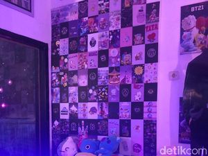 Omo! Kafe Serba Ungu di Blitar Bertema BTS, Army Merapat Yuk Omo! Kafe Serba Ungu di Blitar Bertema BTS, Army Merapat Yuk