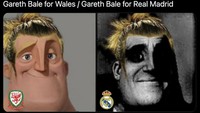 Bale di Madrid cupu, eh di Wales suhu! Foto: dok. Twitter  