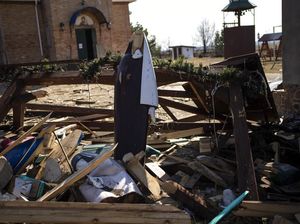 Penampakan Hancurnya Gereja Ortodoks di Ukraina Akibat Serangan Rusia