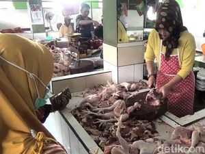 Harga Ayam-Daging di Trenggalek Mulai Naik Jelang Ramadan