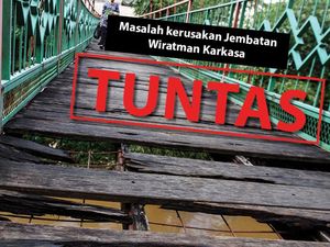 Before-After Perbaikan Kerusakan Jembatan Wiratman Karkasa, Jaksel Before-After Perbaikan Kerusakan Jembatan Wiratman Karkasa, Jaksel