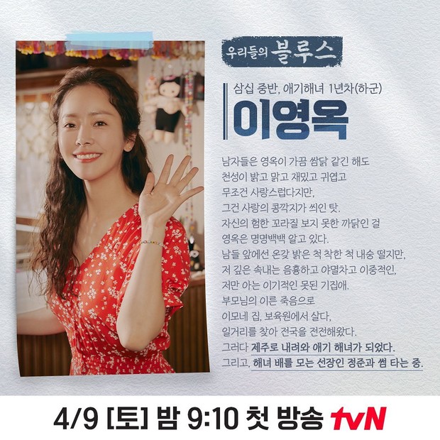 Karakter Han Ji Min di Drama Our Blues