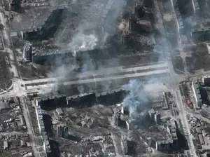 Rekaman Drone Ungkap Kehancuran Kota Mariupol di Ukraina