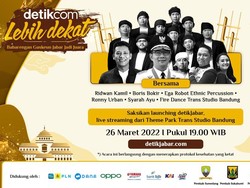 Spesial! Boris Bokir-Ridwan Kamil Adu Stand Up di Launching detikJabar