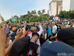 Massa PA 212 Dorong-dorongan, Polisi: Biasa Itu Cari Keringat Saja