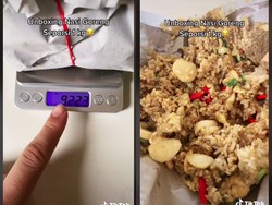 Wow! Seporsi Nasi Goreng Ini Beratnya Mencapai 1 Kg