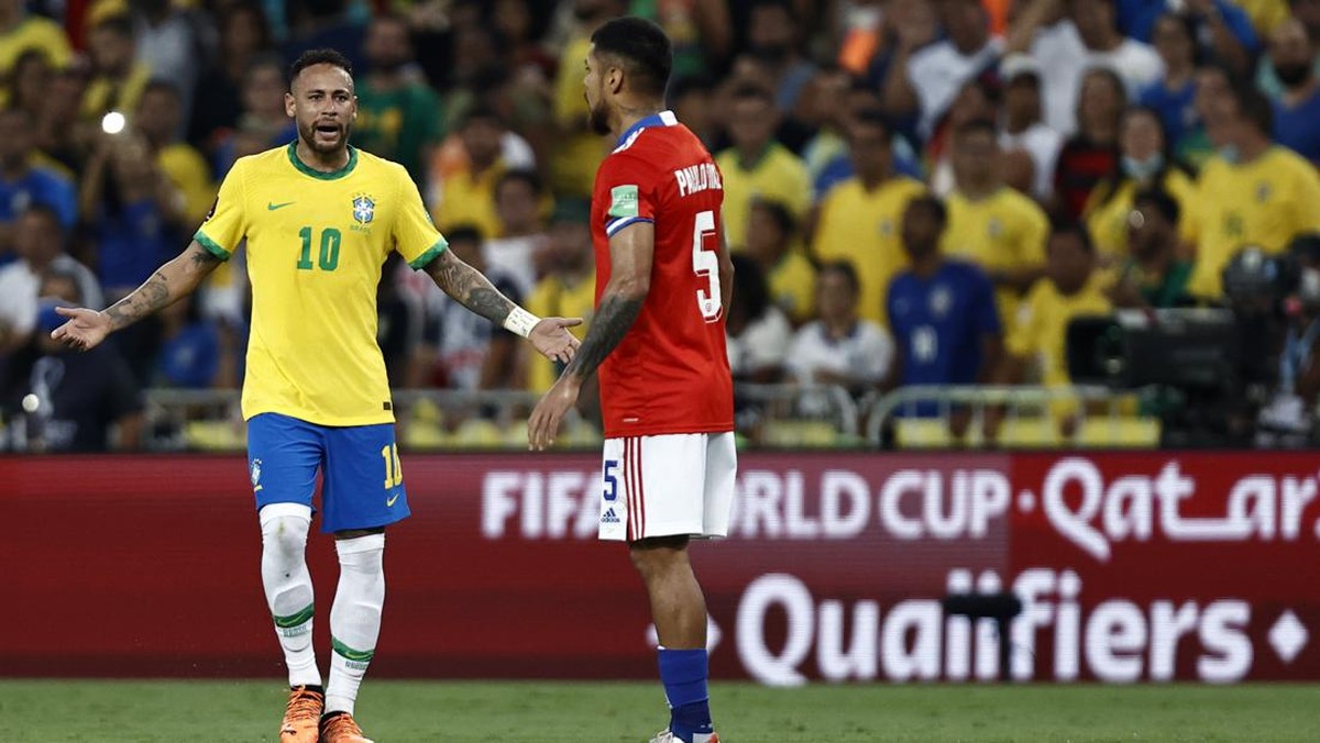 Brasil mengalahkan Chile 4-0. (Foto: Getty Images/Buda Mendes)
