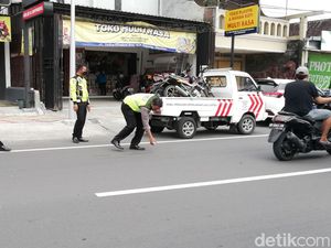 Motor Vs Motor, Seorang Kakek di Sukoharjo Tewas di Tempat