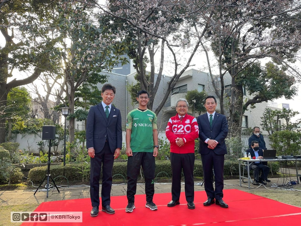 Pratama Arhan Buka Pintu buat Pemain Indonesia Main di Jepang (KBRI Tokyo)