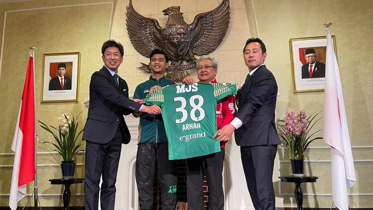 Pratama Arhan. (Foto: KBRI Tokyo)