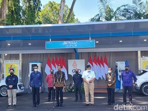 Pertama di RI! SPBU Listrik Ultra Fast Charging Resmi Meluncur di Bali
