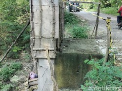 Warga Bubulan Bojonegoro Keluhkan Proyek Gorong-gorong yang Terlantar