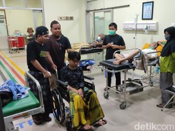 4 Santri Ciamis Terluka Akibat Jembatan Gantung Putus