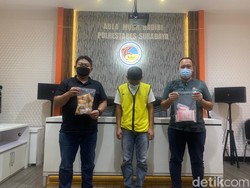Pengedar Narkoba di Surabaya Diciduk, Sabu Setengah Kilogram Disita