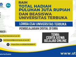 UT Gelar Lomba Esai, Berhadiah Total Puluhan Juta Rupiah
