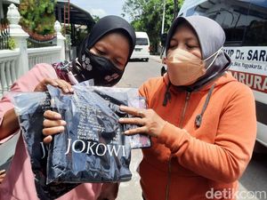 Demi Ketemu Jokowi, Wanita Ini Sampai Rela Dagangannya Ditinggal