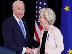 Gantikan Gas Rusia, AS dan Uni Eropa Sepakati Pemasokan Gas Cair LNG