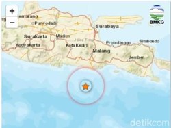 Gempa M 4.1 Guncang Malang