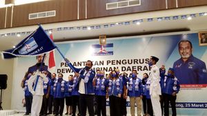 Momen Pelantikan DPD Partai Demokrat Papua Barat