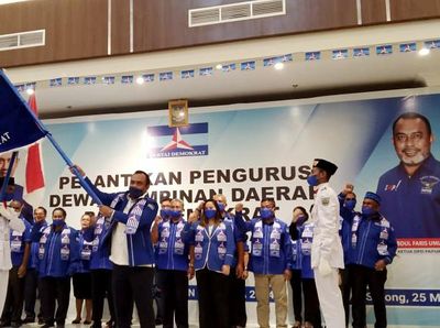 Momen Pelantikan DPD Partai Demokrat Papua Barat