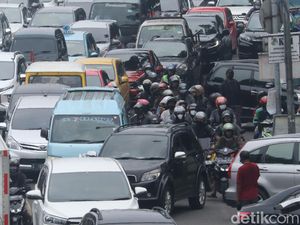 Snapshot: Kepadatan Lalu Lintas Bandung Efekk Ganjil Genap Disetop