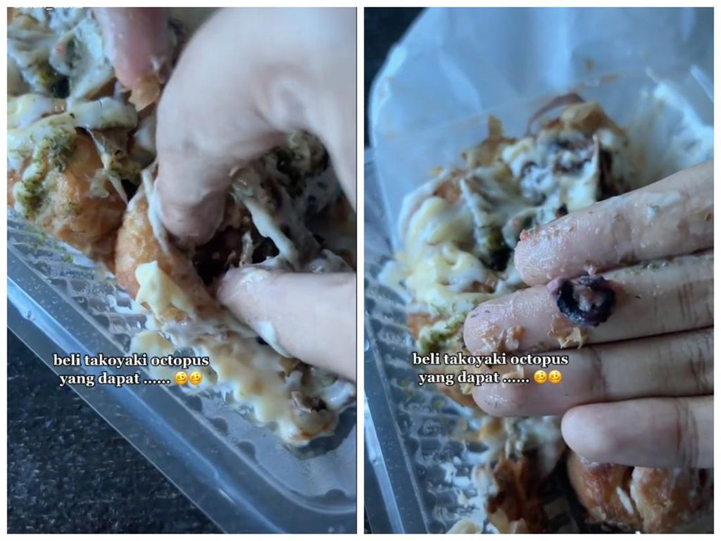 Zonk! Beli Takoyaki, Wanita Ini Dapat Isian Gurita Hanya Seujung Jari Zonk! Beli Takoyaki, Wanita Ini Dapat Isian Gurita Hanya Seujung Jari