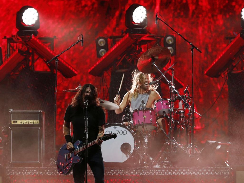 Foo Fighters Siap Manggung Dua Show Untuk Tribute Taylor Hawkins