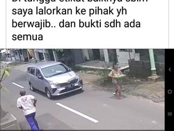 Ambyar! Viral Emak-emak di Klaten Disenggol Mobil Saat Beli Mi Ayam