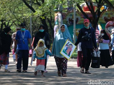 Akhir Pekan, Area CFD di Tangsel Ramai Didatangi Warga
